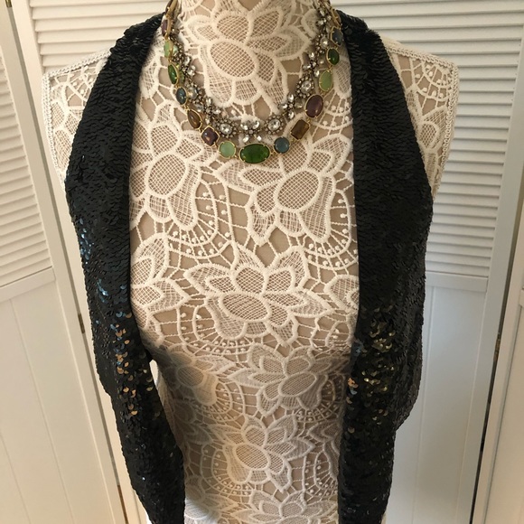 SOLD Isabel Marant sequined vest 0 Gossip Girl - Picture 2 of 7